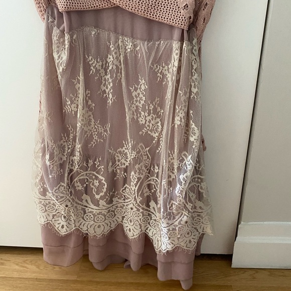 Pink bohemian dress - Picture 8 of 10
